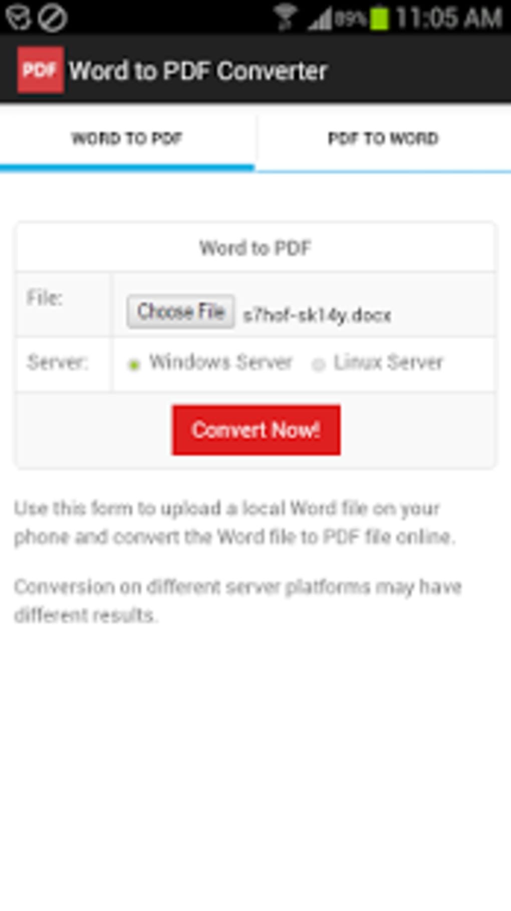 Word to PDF Converter APK for Android - Download