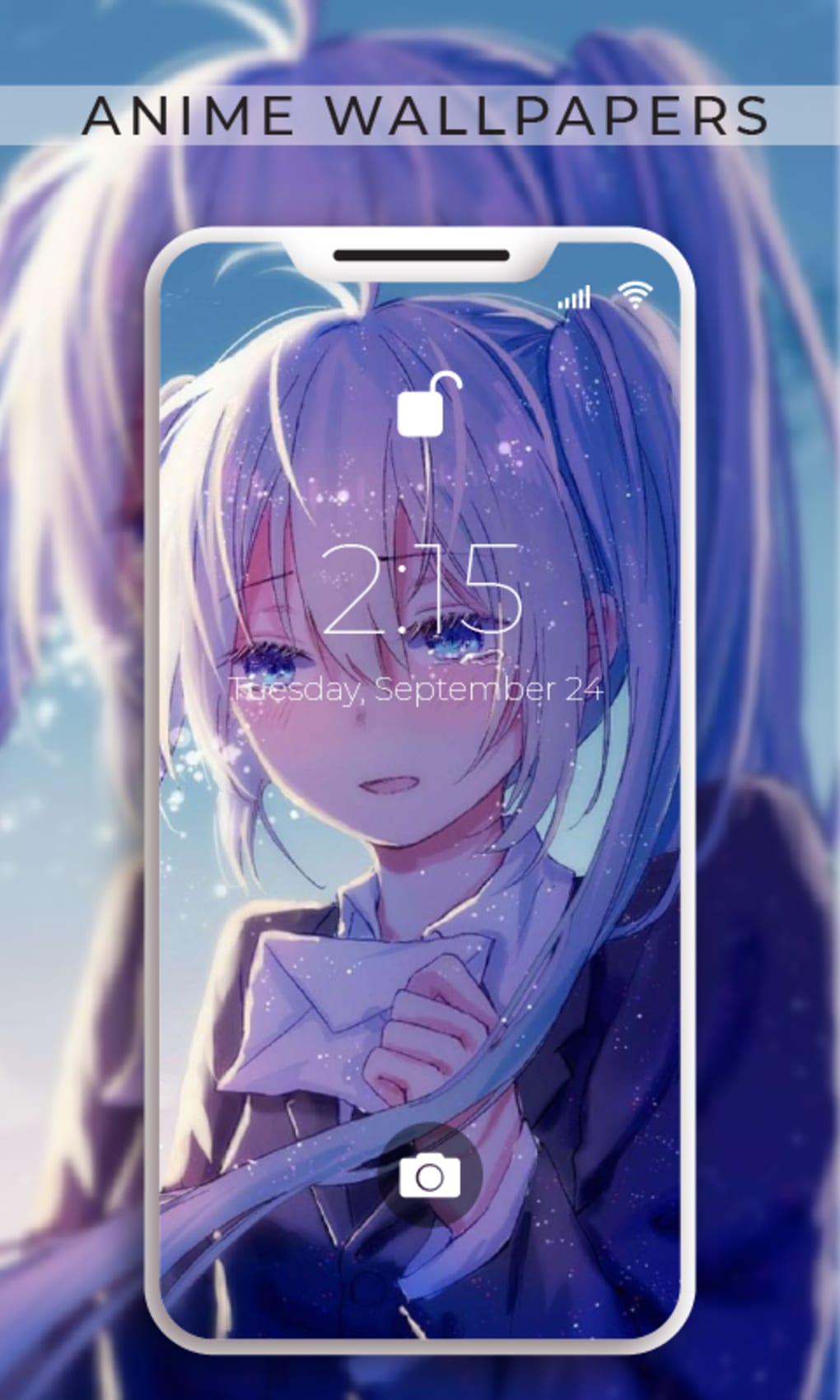 cute anime girl wallpapers free app by aesthicswallpapers on DeviantArt