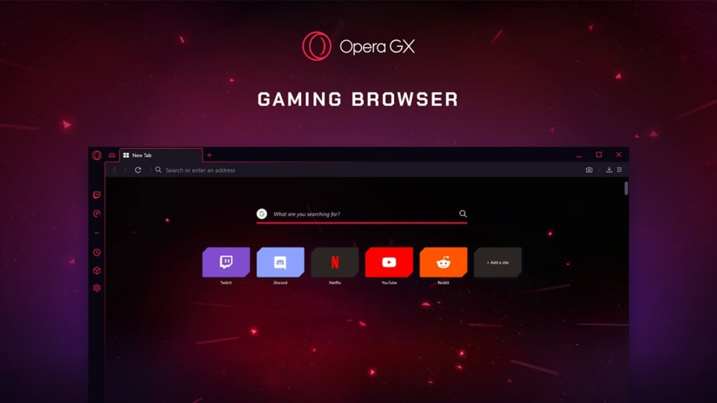 Baixe O Opera GX O Navegador Mais Personalizável Do Mundo