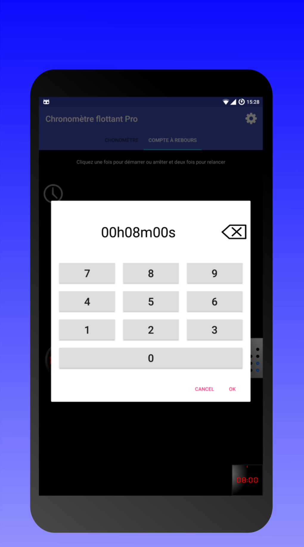 Floating Stopwatch Timer APK для Android — Скачать