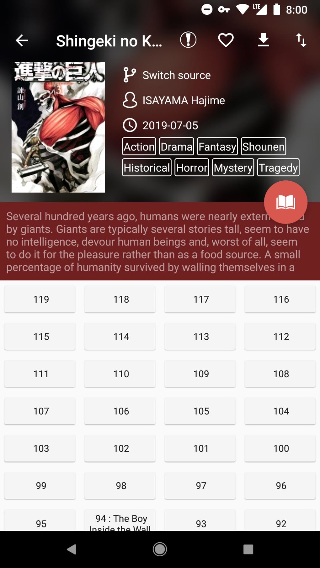 Manga Geek APK para Android Descargar