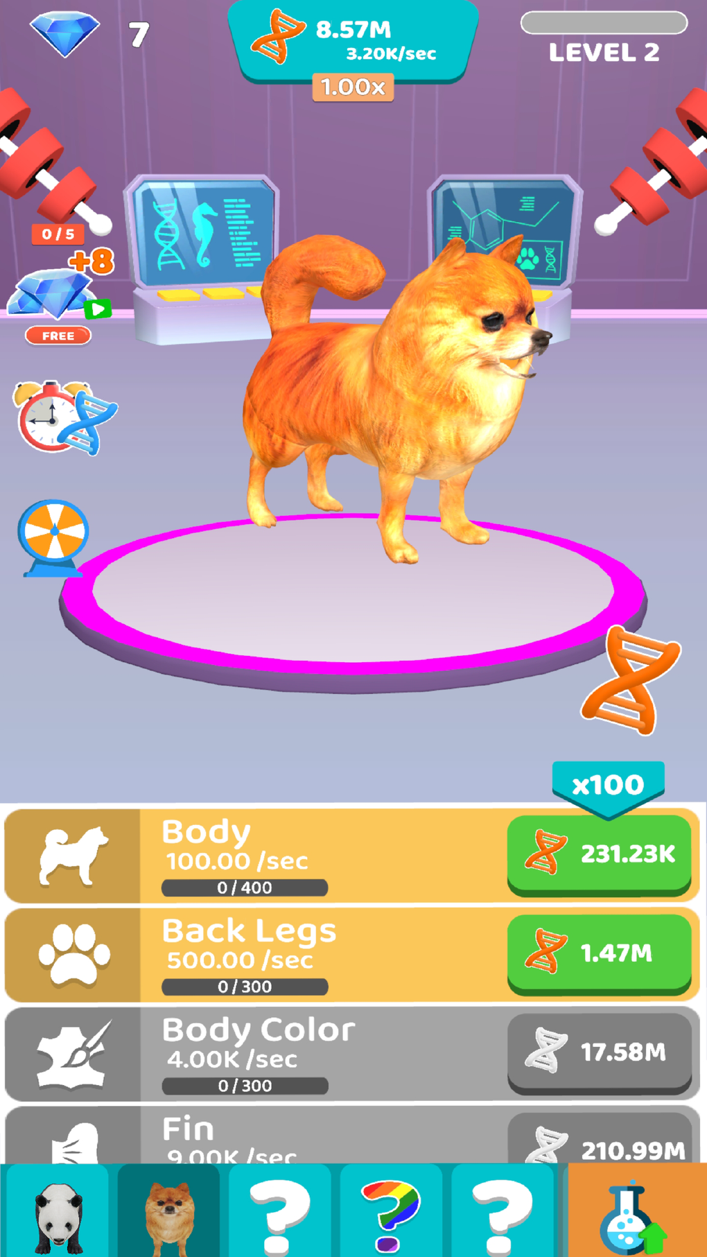 Idle Animal Evolution for iPhone - Download