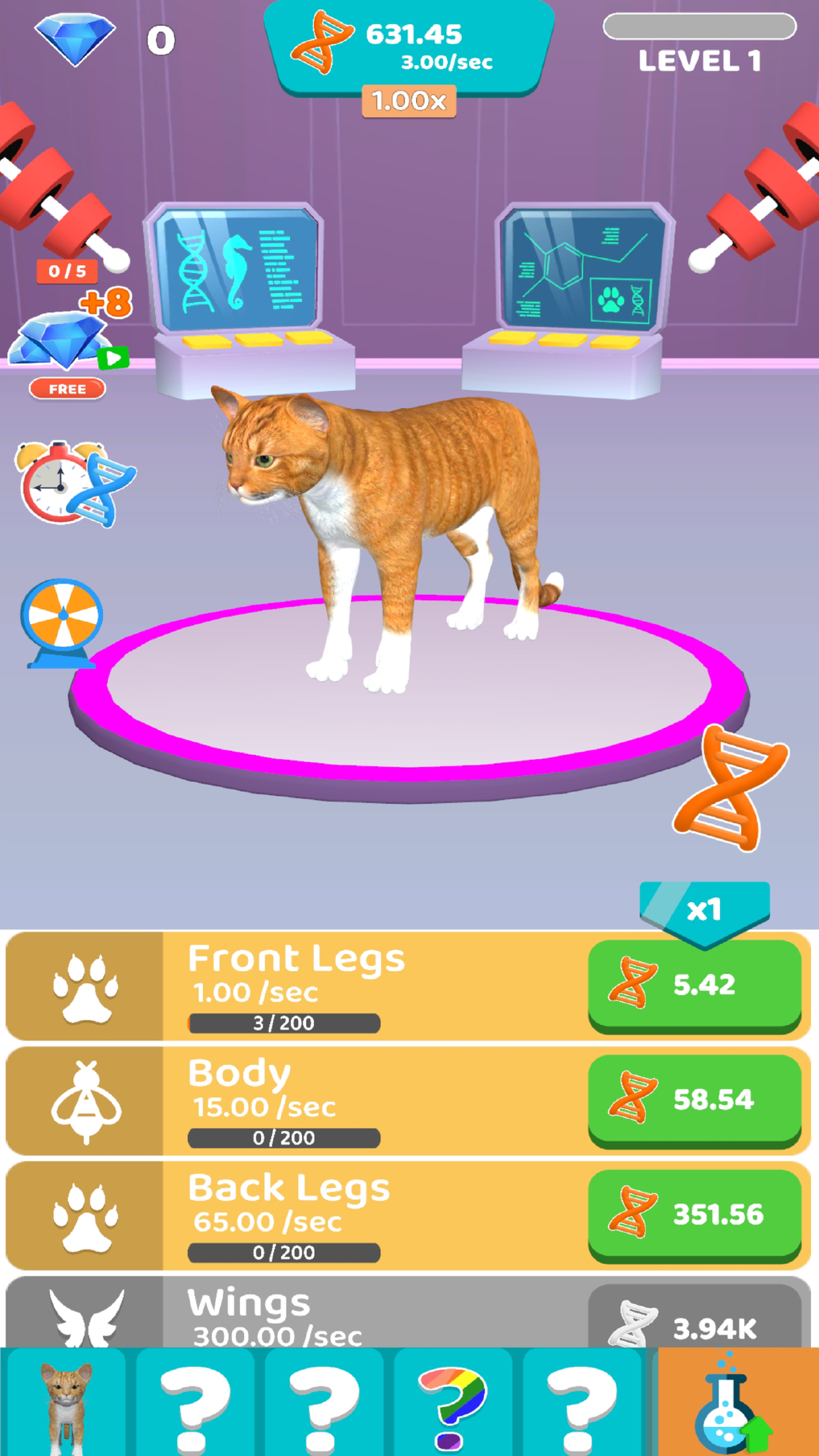 Idle Animal Evolution for iPhone - Download
