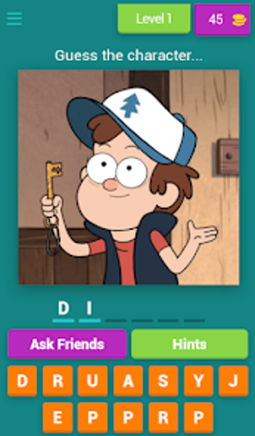 Gravity Falls GAME For Android 