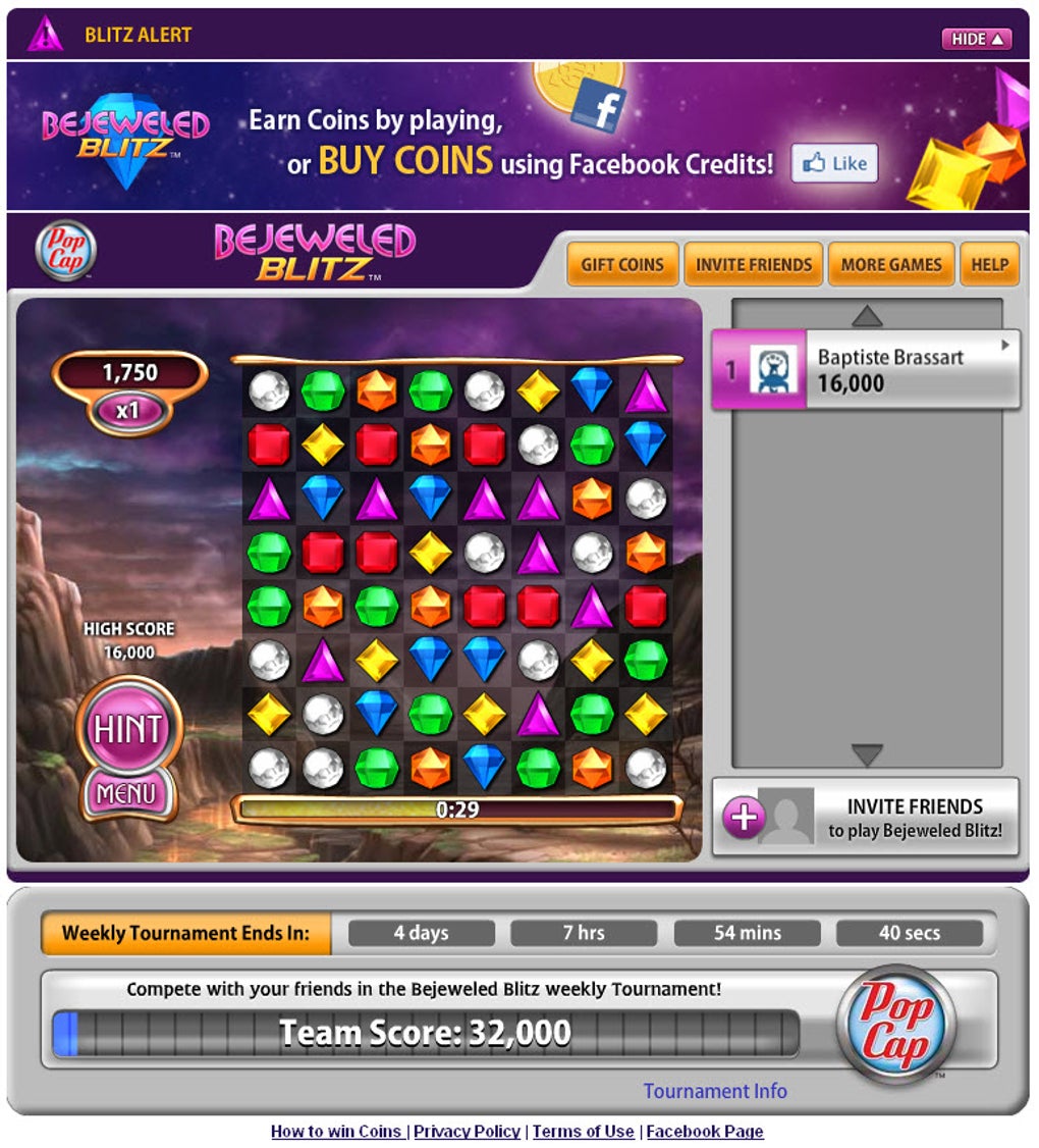 Bejeweled Blitz Online