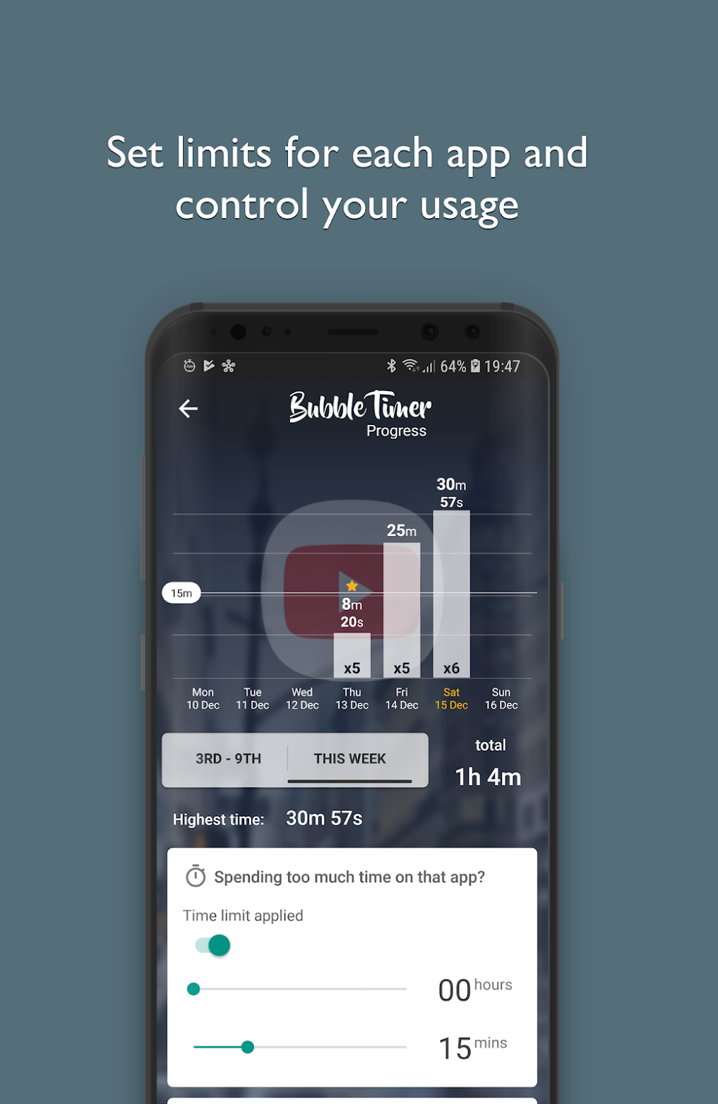 StayOff - Screen Time Tracker Phone Usage Limit APK для Android — Скачать