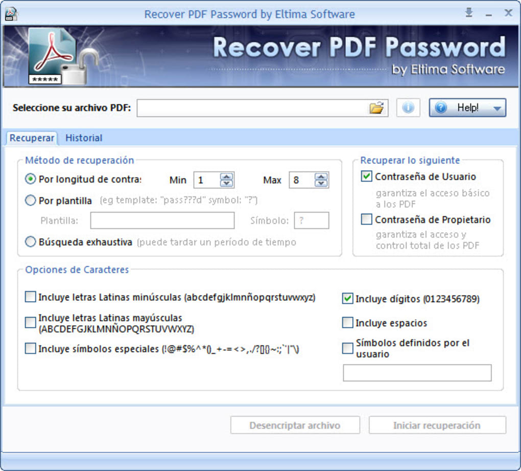 Pdf password. Pdf file Recovery. Recover password. Программа для чтения пдф.