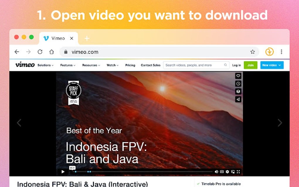 Video Downloader for Web para Google Chrome - Extensión Descargar