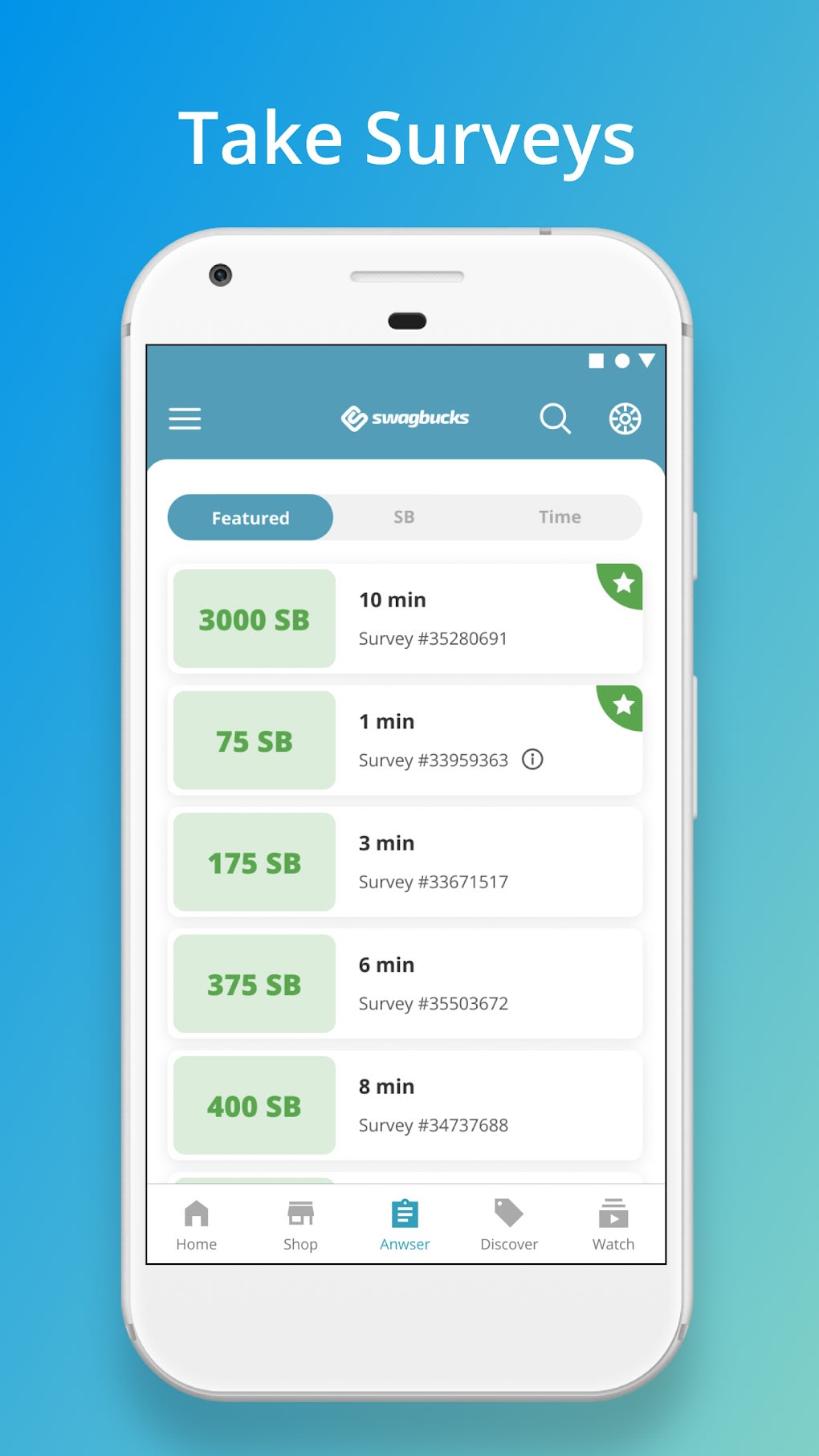 Swagbucks: Surveys for Money APK for Android - Download