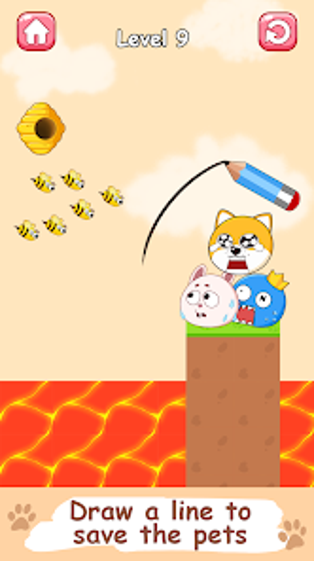 Draw Doge Rescue: Dog House для Android — Скачать