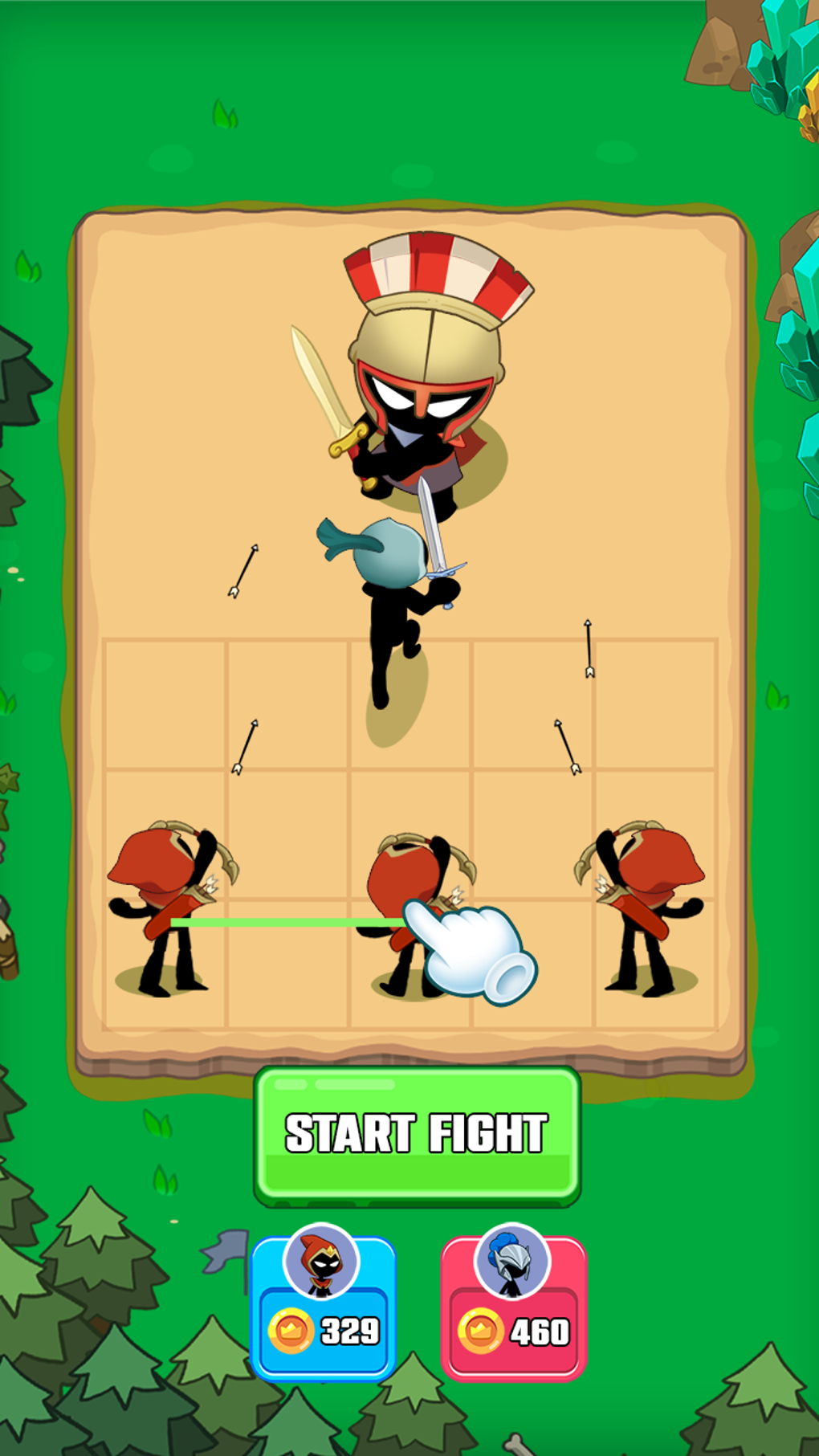 Merge Stick Master: Hero Fight для Android — Скачать