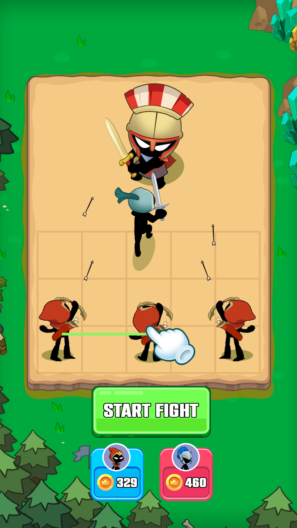 Download & Play Merge Stick Master: Hero Fight on PC & Mac