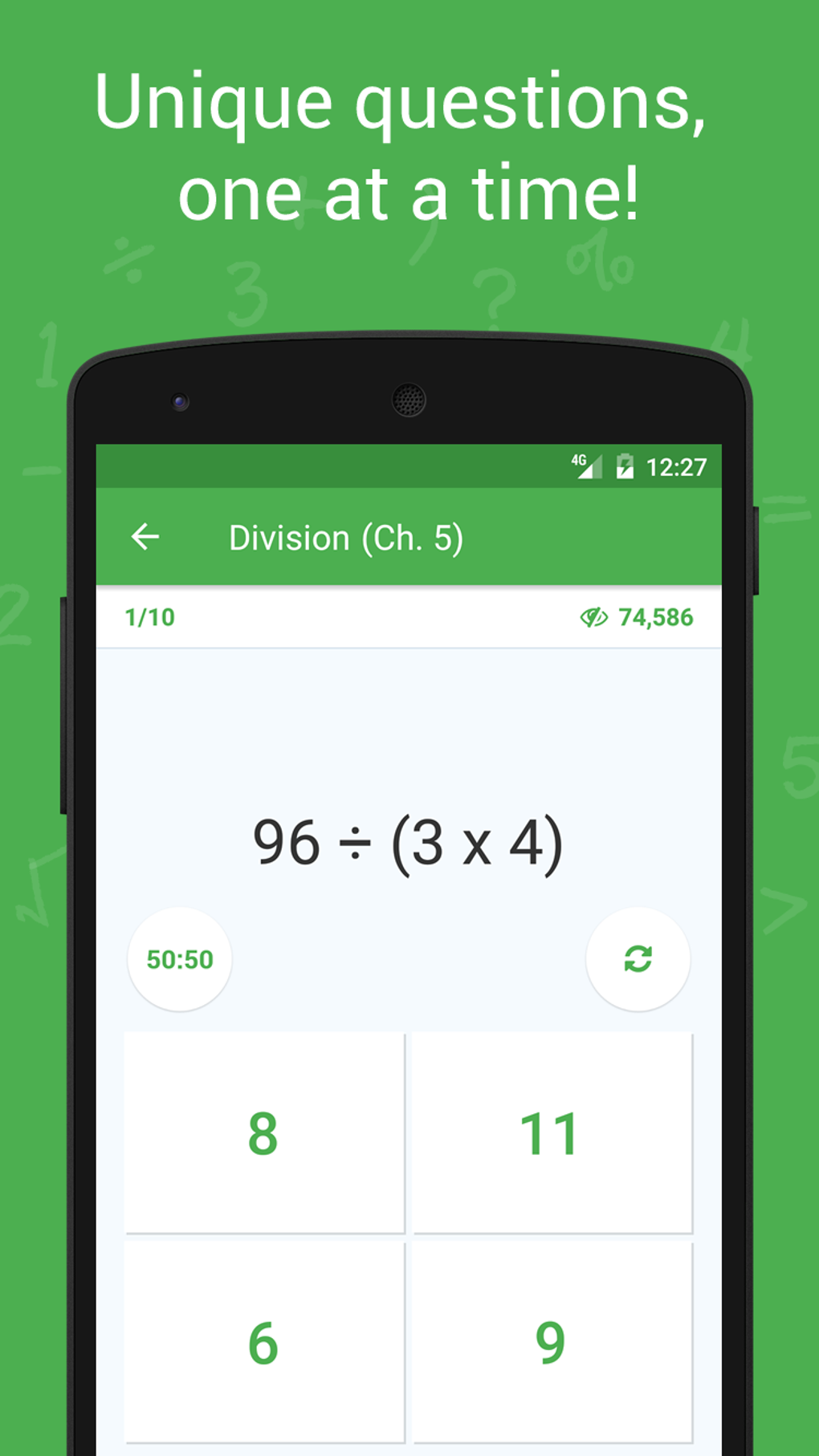 Download do APK de Quiz de Matemática - Operações básicas para Android