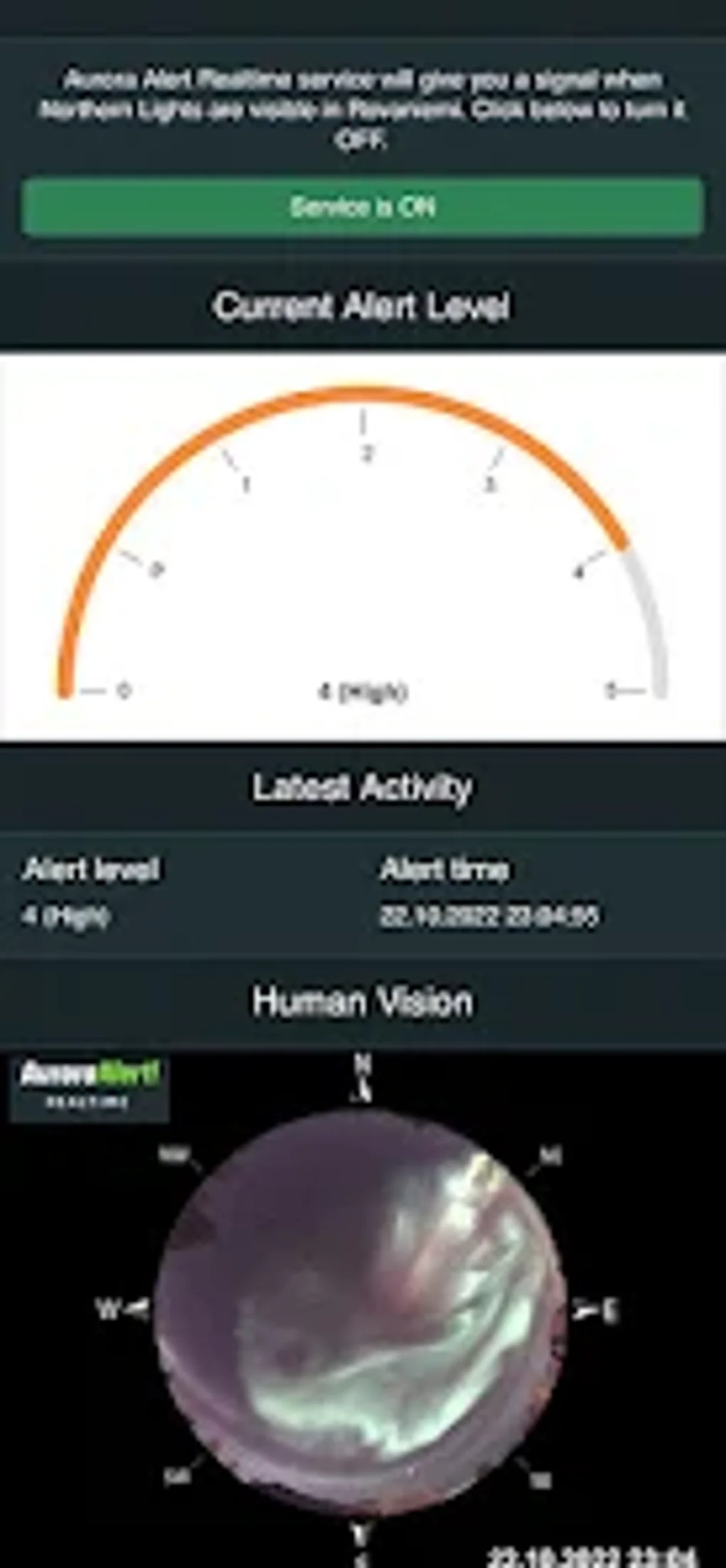 Aurora Alert Realtime For Android Download Aurora Alert Realtime For Android Download