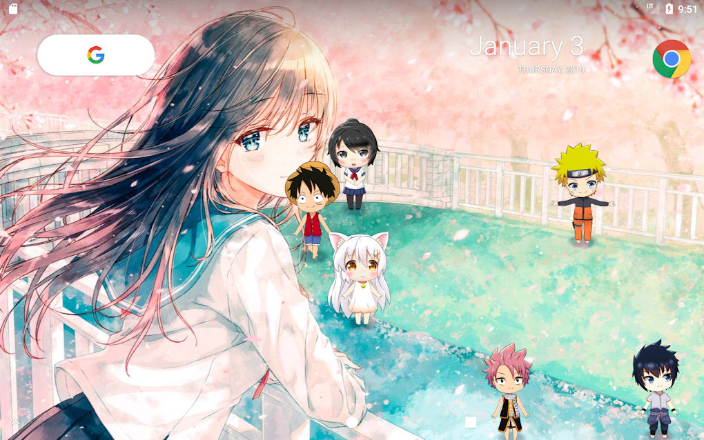 Lively Anime Live Wallpaper APK cho Android - Tải về