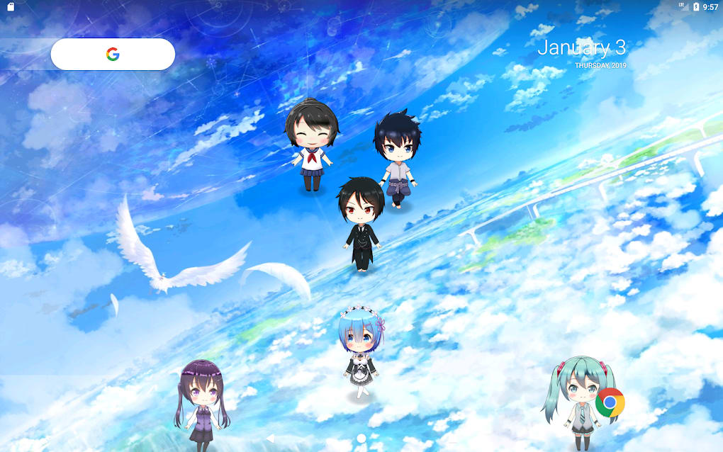 Lively Anime Live Wallpaper APK cho Android - Tải về