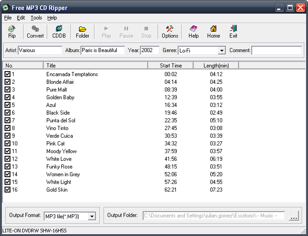 convert cd to mp3 free download