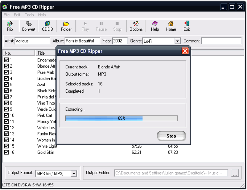 convert cd to mp3 free download