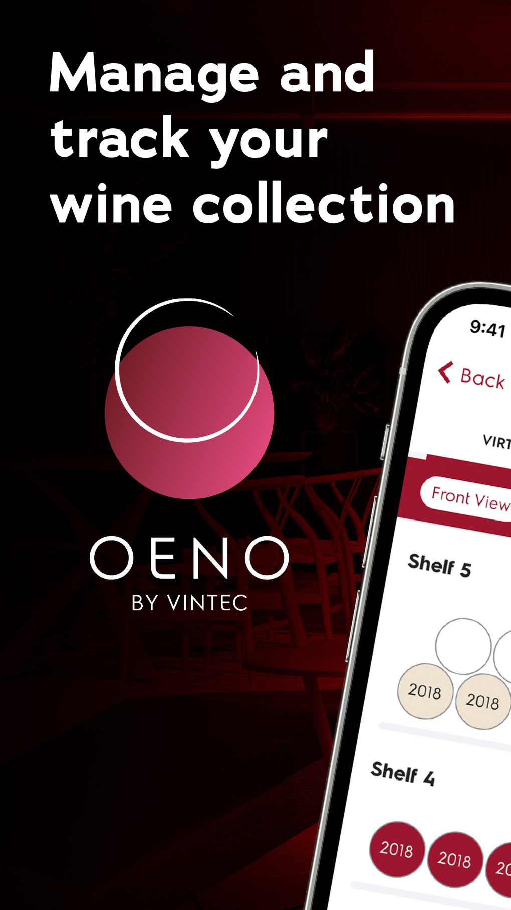 OENO by Vintec для iPhone — Скачать