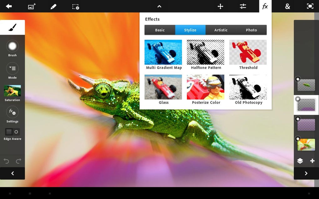 download adobe photoshop touch pro v1 6.1 apk for android