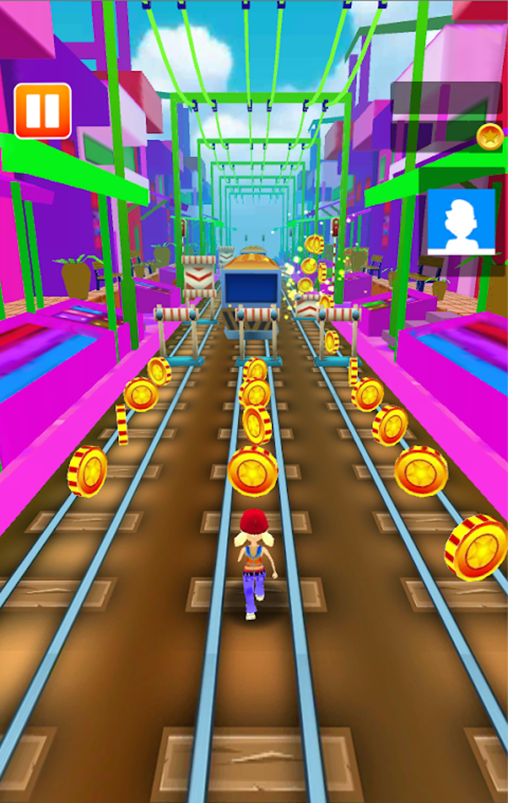 1 Hora de SUBWAY SURFERS - Jugando Subway Surfers entre Trenes - Surfistas  del Subterráneo 