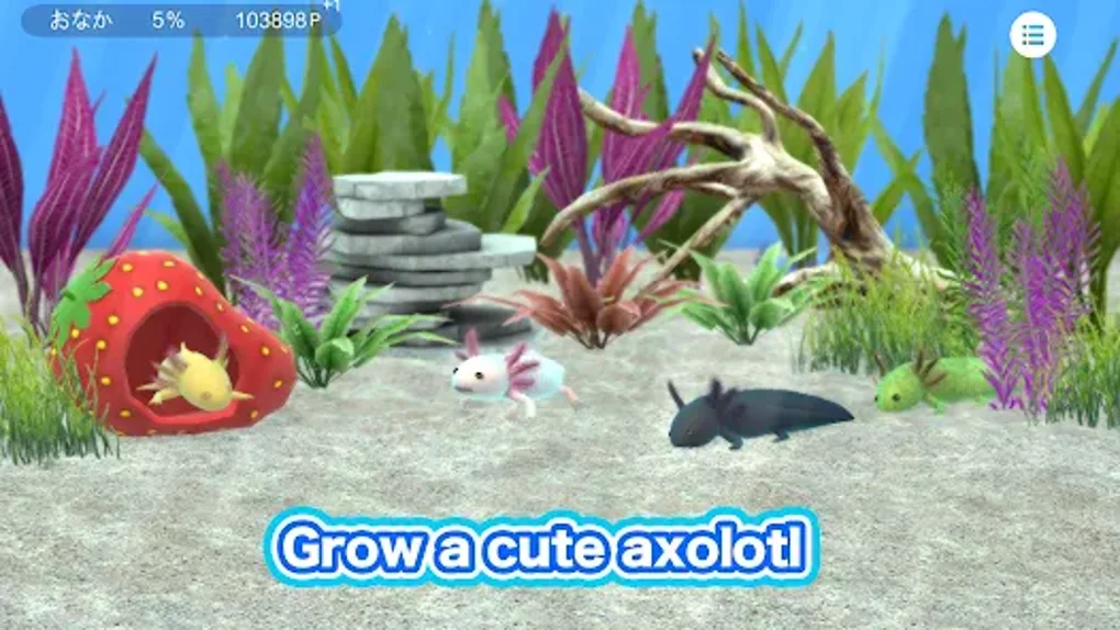 Axolotl Virtual Pet cute game for Android - Free App Download