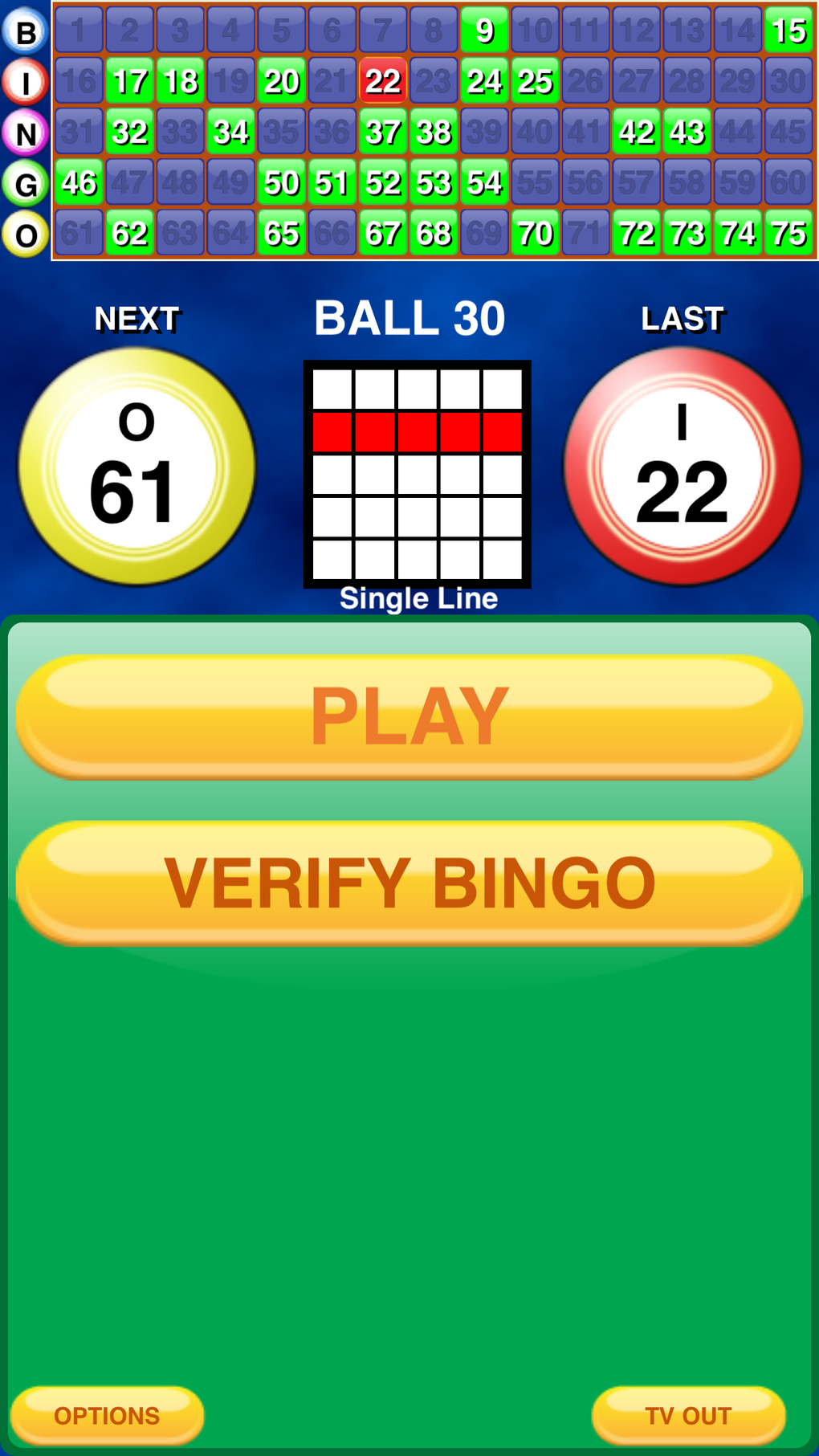 Bingo Classic для iPhone — Скачать