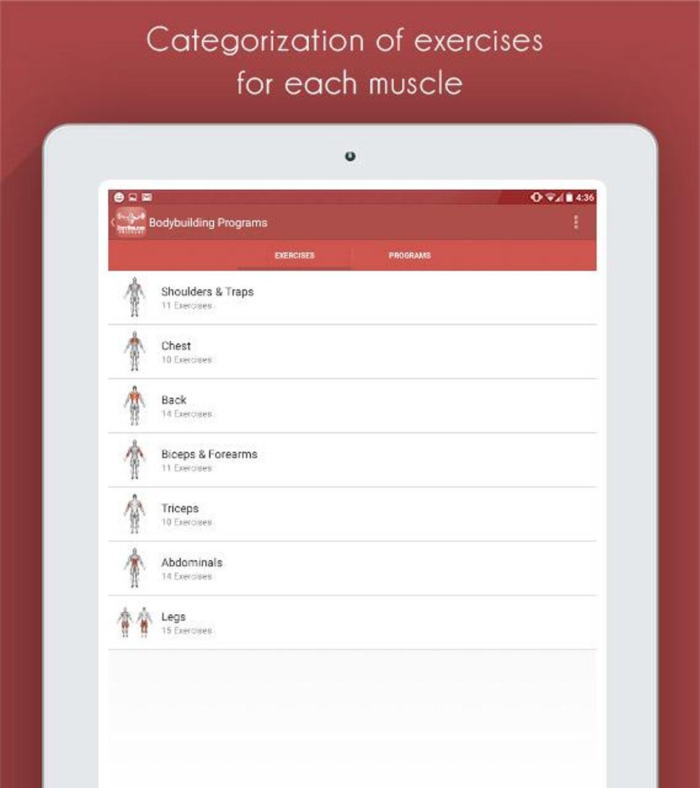 Bodybuilding Programs APK for Android - Download