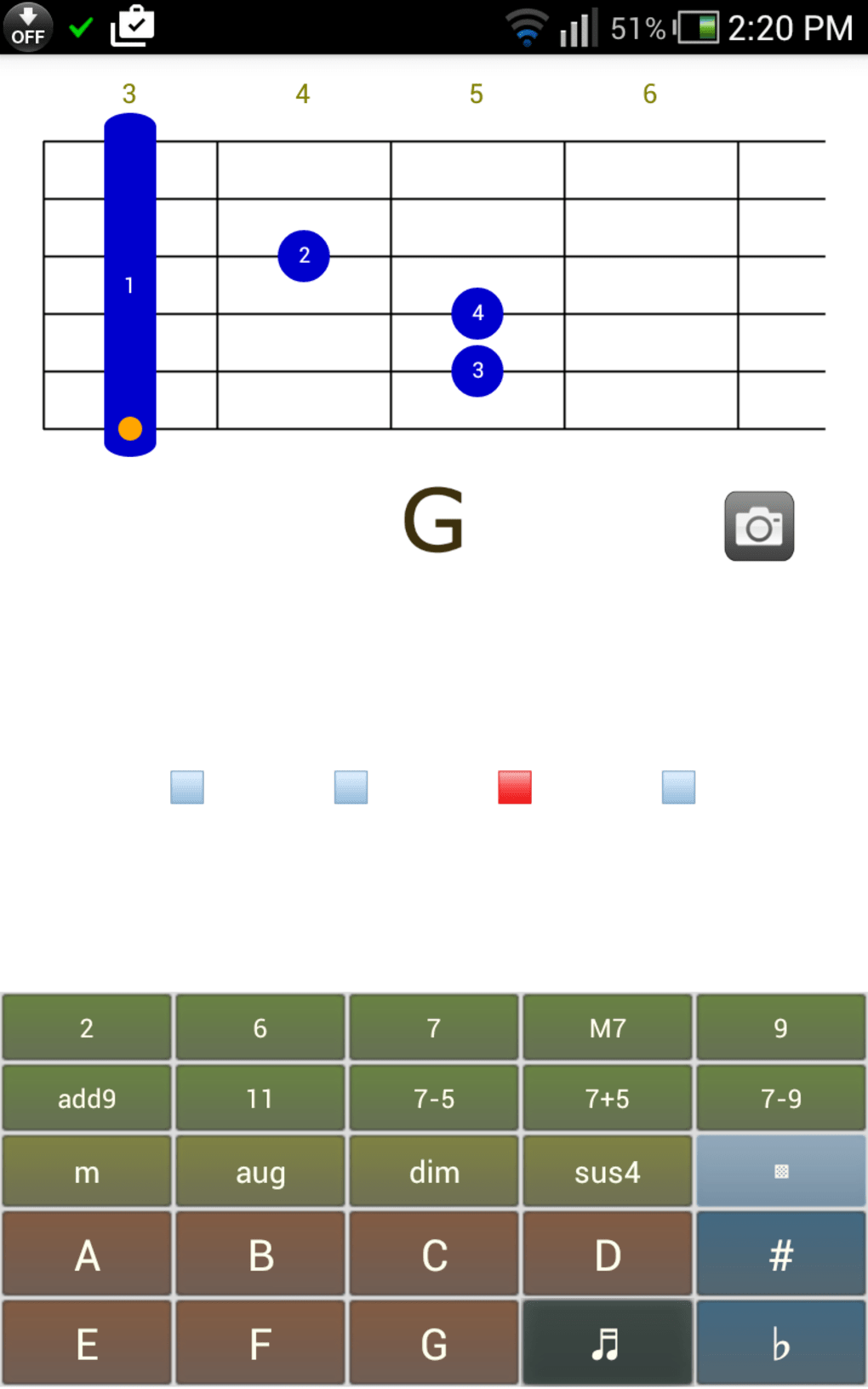 DS Guitar Chord لنظام Android - تنزيل