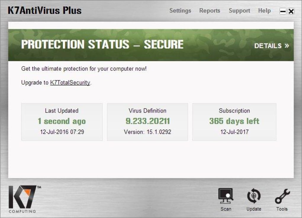 k7 total security antivirus download