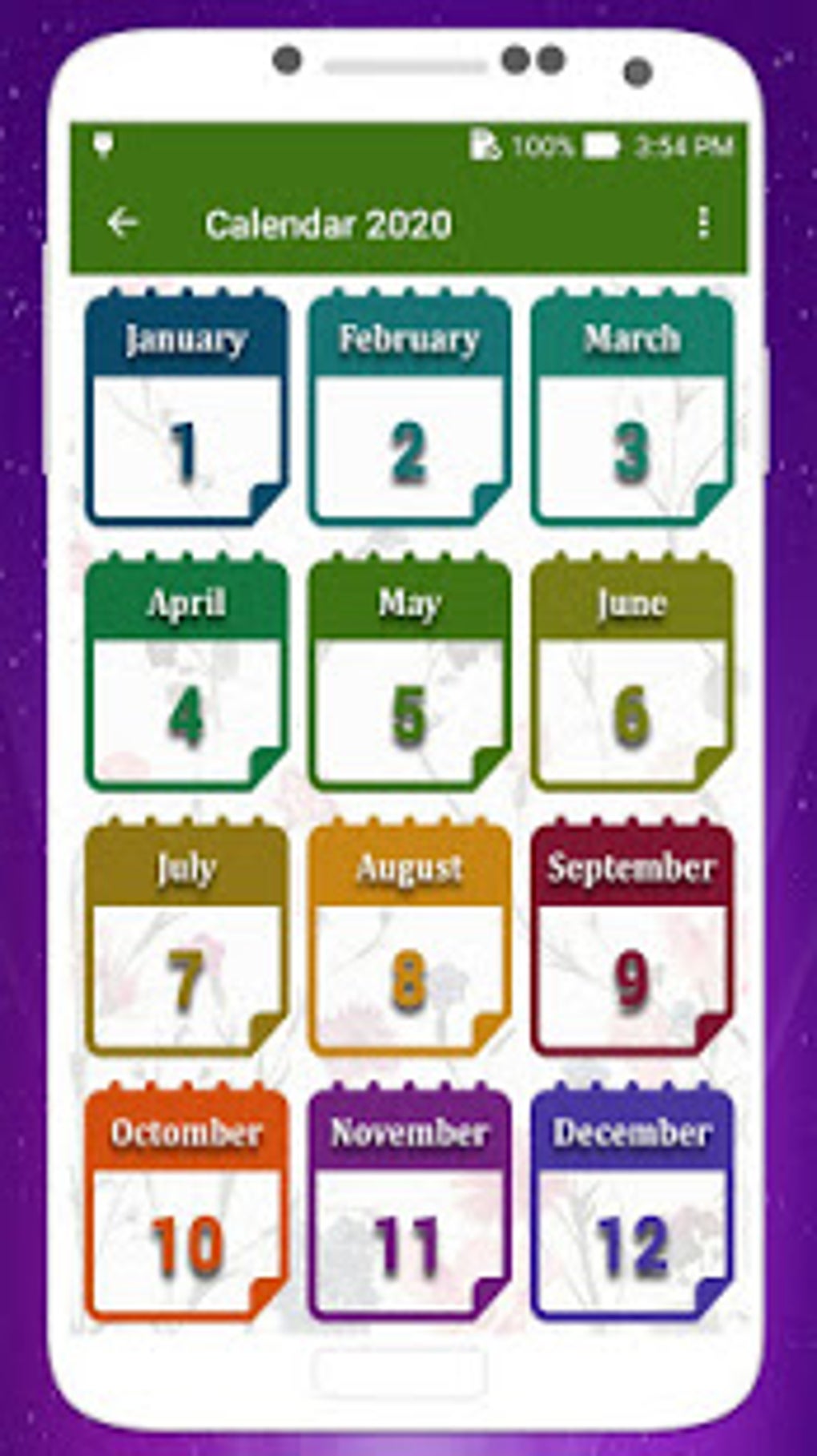 Calendar 2021 With Holidays APK Android 