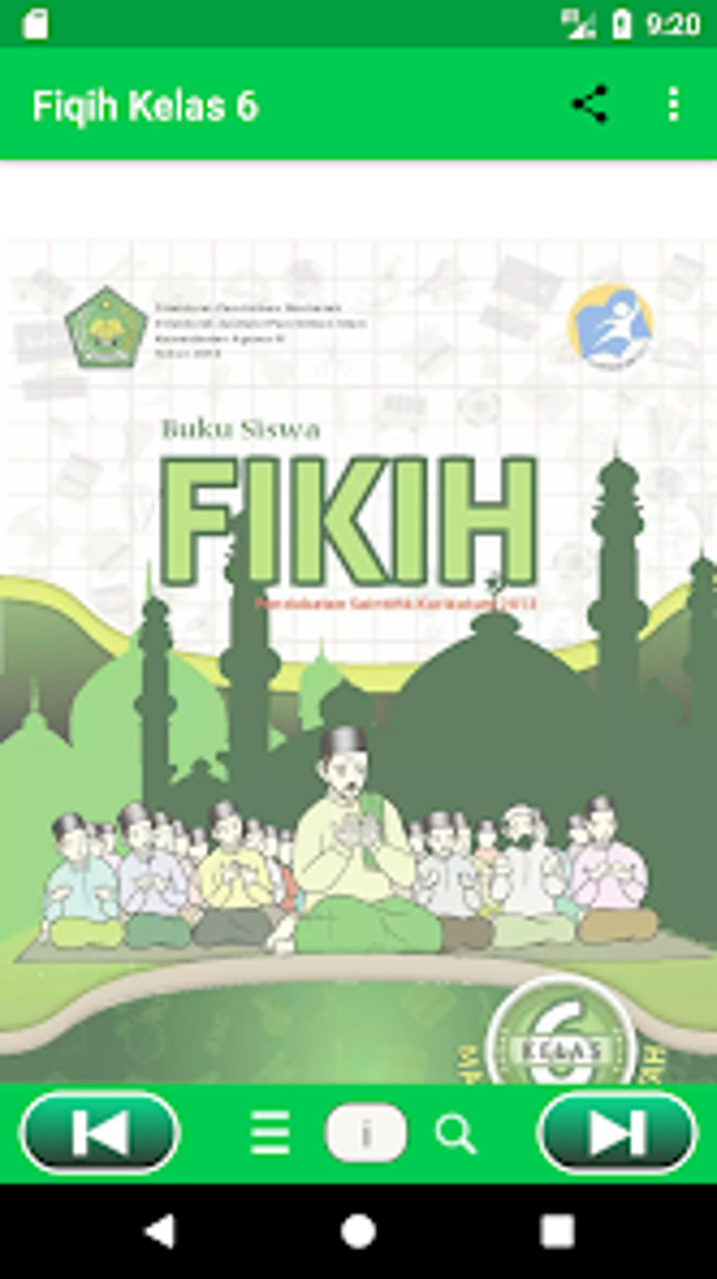 Fiqih MI Kelas 6 For Android - Download