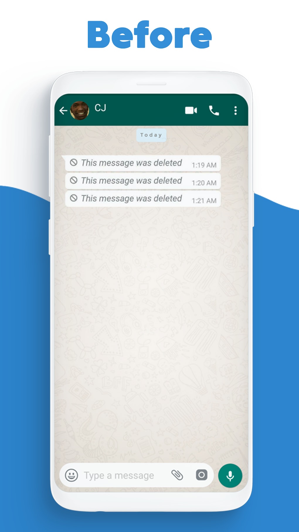 Messages mod. Recover messages.