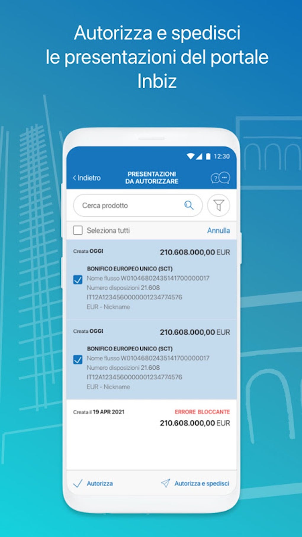 Intesa Sanpaolo Inbiz APK Android - ダウンロード