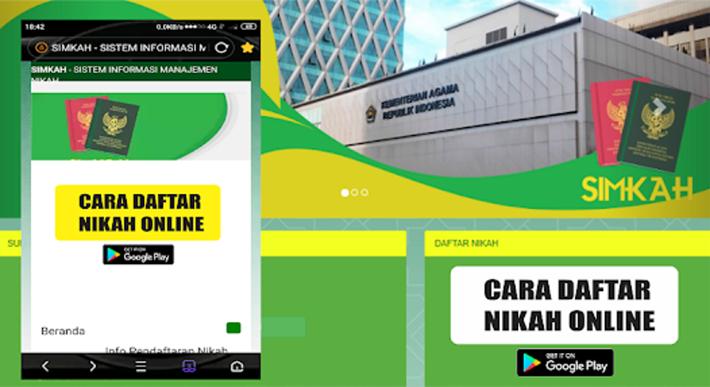 Cara Daftar Nikah Online Para Android - Download