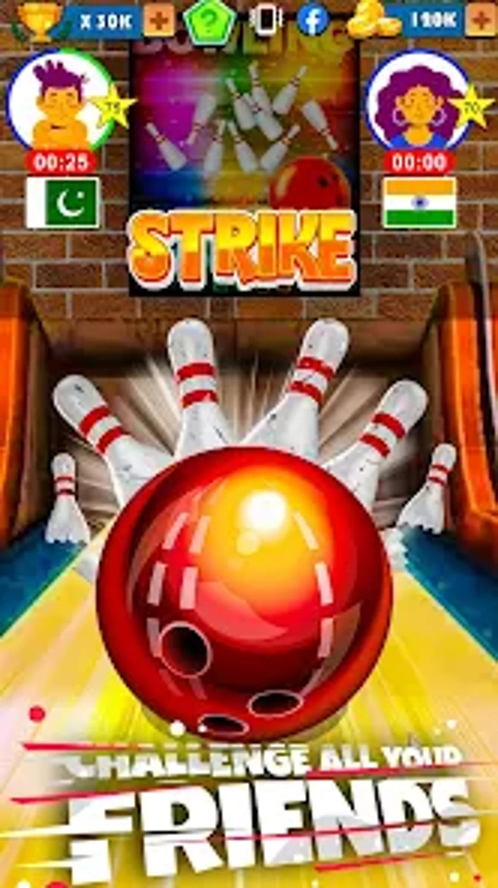 Bowling Battle 3D Multiplayer Para Android Descargar