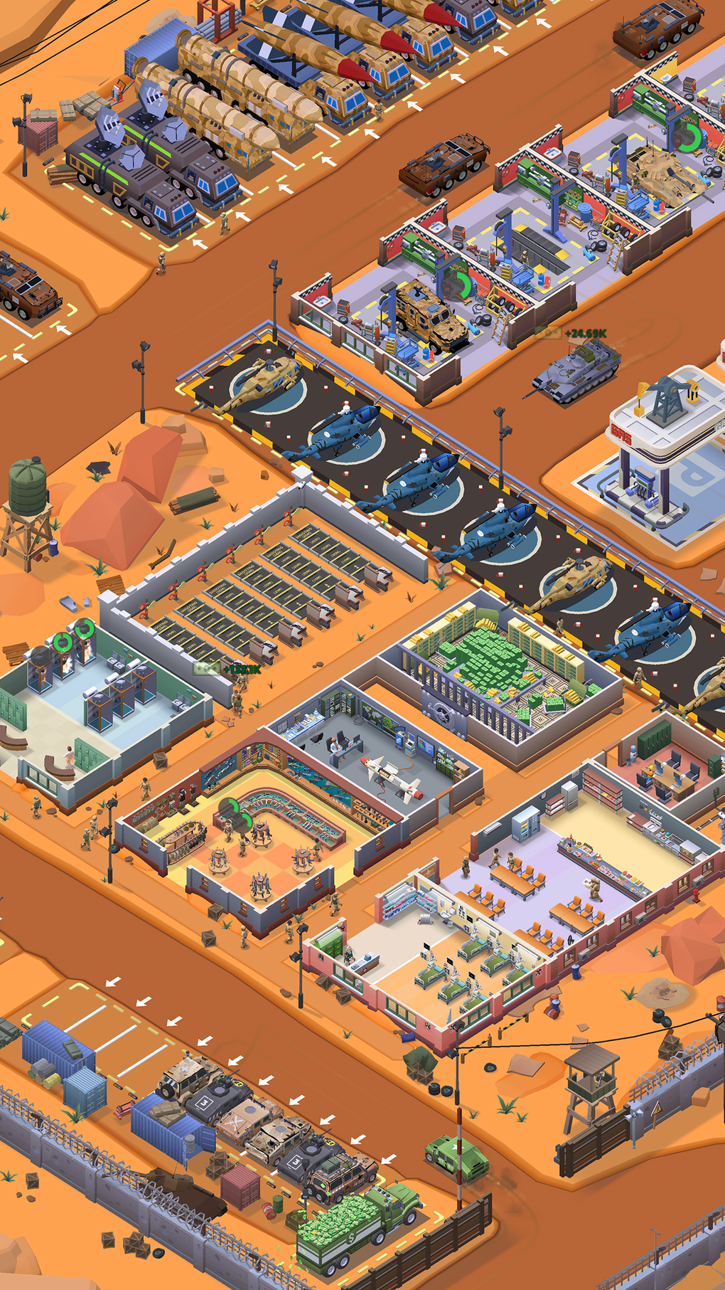 Idle Army Station: Tycoon Game для iPhone — Скачать