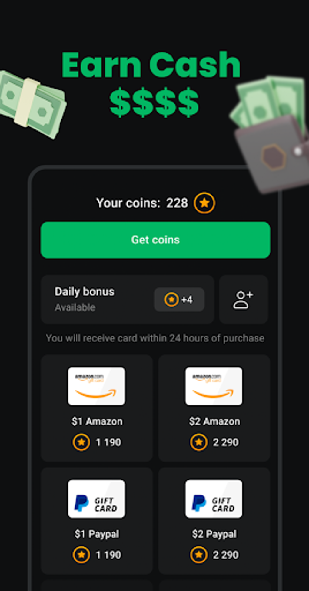 Lotcash - Earn Cash Make Money для Android — Скачать