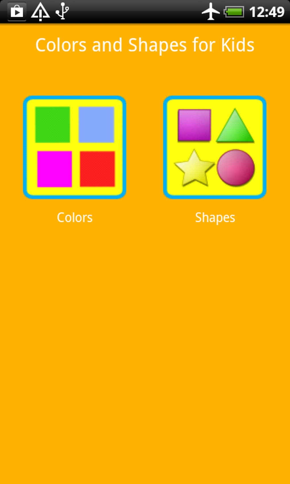 Android için Colors and Shapes for Kids app free Preschool - İndir