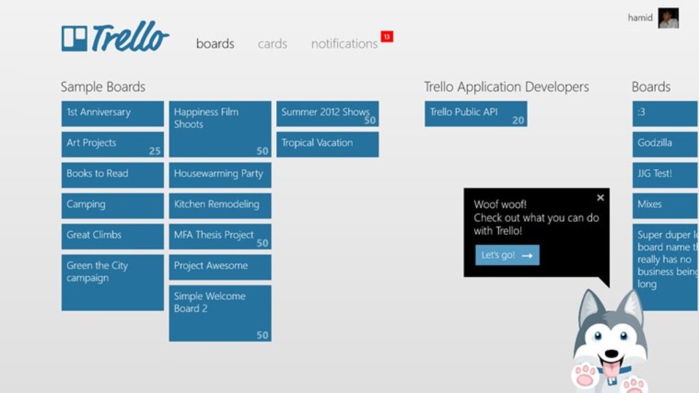 trello desktop app vs xccello