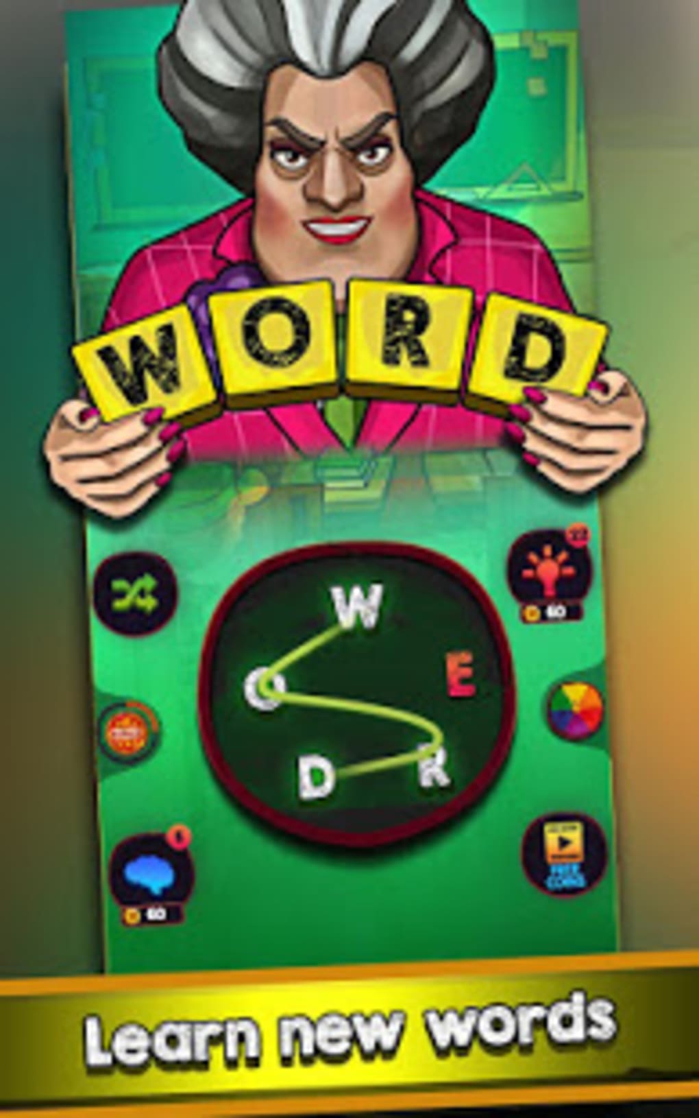 Scary Teacher : Addictive Word Game APK for Android - Download