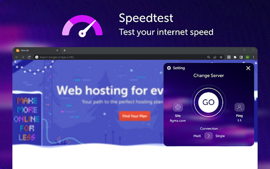 Speed Test for Google Chrome - Extension Download