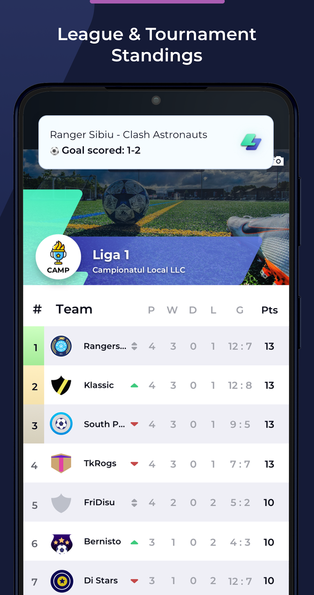 4league - Tournament Maker for Android - Download