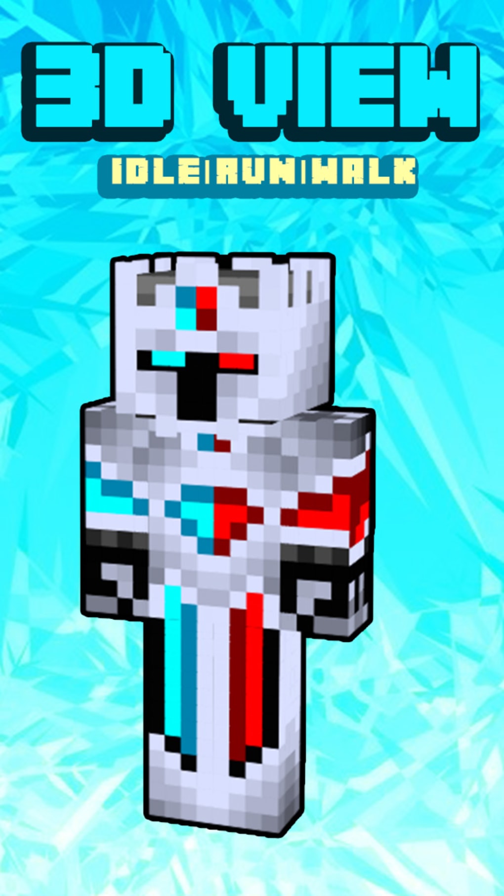 Frost Diamond Minecraft Skins for Android - Download