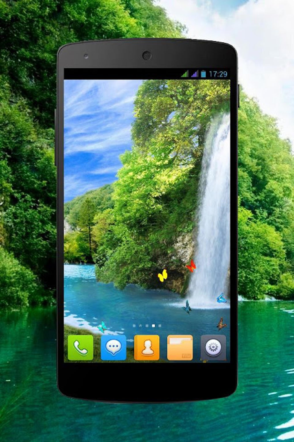 Forest Waterfall Live Wallpaper APK para Android - Descargar