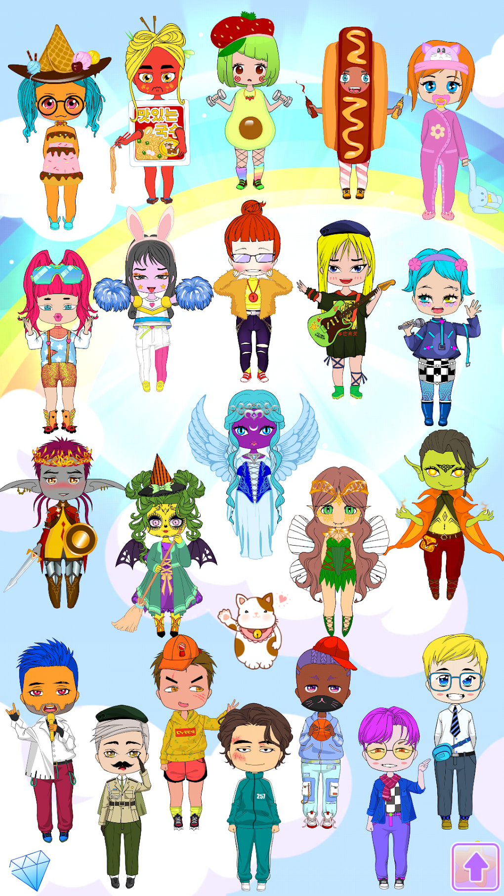 Boneca Chibi: Criador Avatar – Apps no Google Play