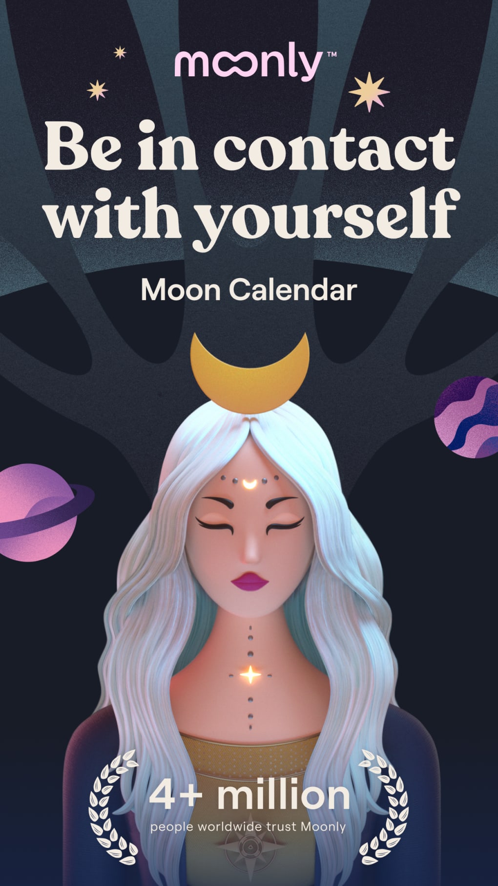 Moonly App The Moon Calendar for iPhone 無料・ダウンロード