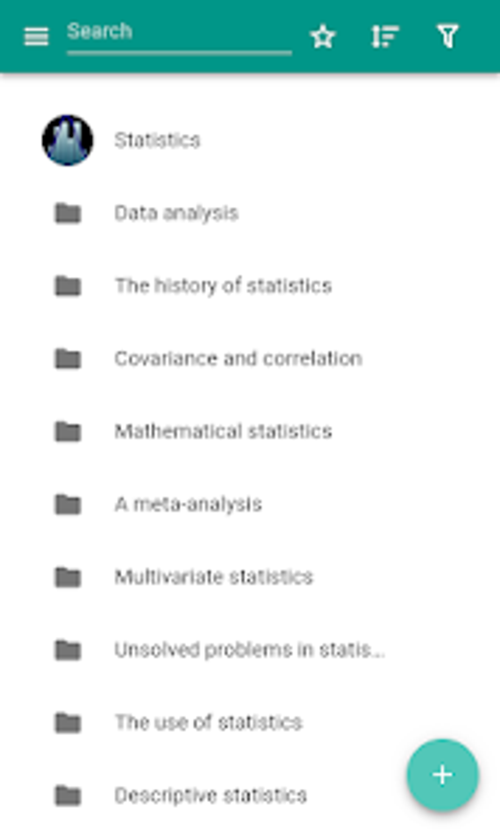 Statistics для Android — Скачать