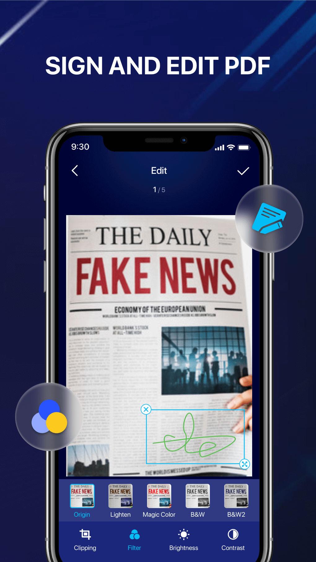 PDF Scan Doc Scanner OCR Para IPhone Descargar