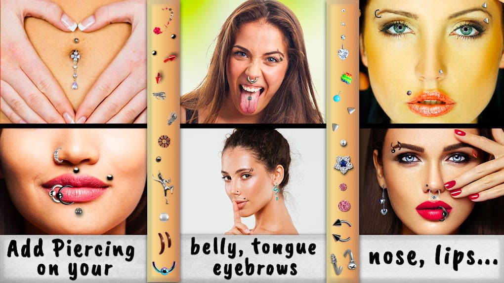 Nose Piercing App for iOS and Android